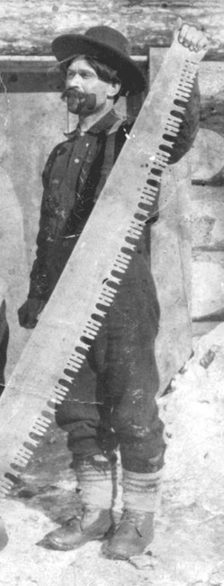 Richard (Regis) McGregor in Temiscaming, Ontario in the late 1800's
(Great Grandfather of Tim Majovsky)
